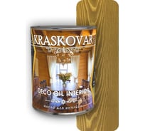 Масло для интерьера Kraskovar Deco Oil Interior дуб 0,75л 1093