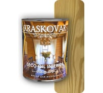 Масло для интерьера Kraskovar Deco Oil Interior бесцветный 0,75л 1089