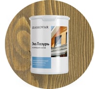 Лессирующая пропитка для древесины Kraskovar «Эко Лазурь», дуб 0,9л 1188