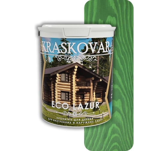 Пропитка для дерева Kraskovar Eco Lazur акация 2л 1206