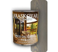 Масло для террас Kraskovar Deco Oil Terrace Графит 0,75 л 1255