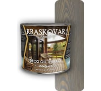 Масло для террас Kraskovar Deco Oil Terrace Графит 2,2 л 1256 16178244