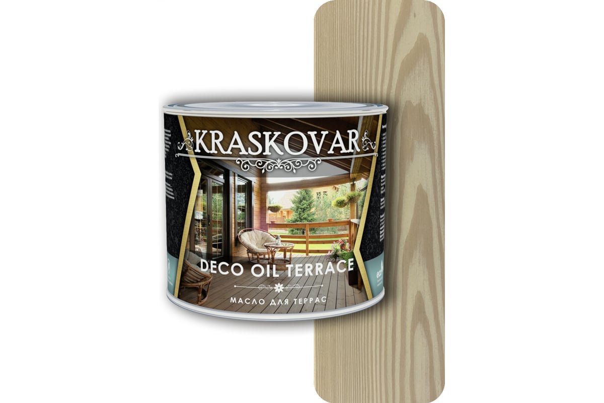 Масло для интерьера kraskovar deco oil interior