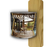 Масло для террас Kraskovar Deco Oil Terrace Бесцветный 2,2 л 1145