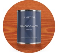 Масло террасное Kraskovar Махагон 0,75л 1126