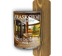 Масло для террас Kraskovar Deco Oil Terrace Можжевельник 0,75 л 1128
