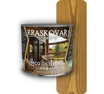 Масло для террас Kraskovar Deco Oil Terrace Тик 2,2 л 1137 16178230