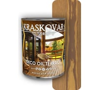 Масло для террас Kraskovar Deco Oil Terrace Миндаль 0,75 л 1253