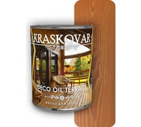 Масло для террас Kraskovar Deco Oil Terrace Лиственница 0,75 л 1127