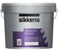Универсальная особопрочная краска SIKKENS SL ALPHATEX IQ MAT  для минеральных поверхностей,матовая, BS W05 5 л 5260541