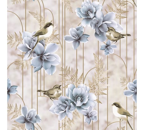 Обои бумажные однослойные FOX Каролина 0,53x10м 9866