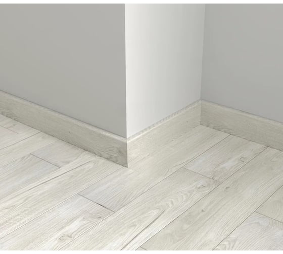 Плинтус Alpine Floor Parquet Light Снежный 2200x80x12,5 SK 13-11