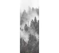 Самоклеящаяся пленка на окно Verol лес туман 55x152 см серый ПО_0019/55