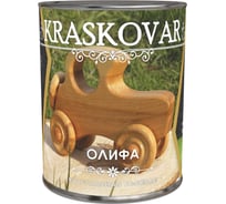 Натуральная олифа Kraskovar 0,75 л 1177