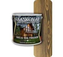 Масло для фасада Kraskovar Deco Oil Fasade Орех 5 л 1173