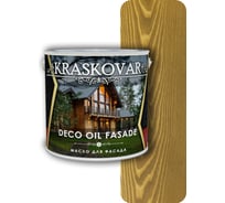 Масло для фасада Kraskovar Deco Oil Fasade Дуб 5 л 1176