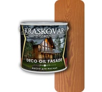 Масло для фасада Kraskovar Deco Oil Fasade Лиственница 5 л 1175
