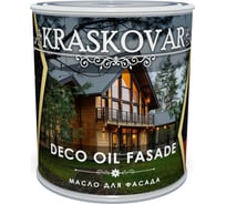 Масло для фасада Kraskovar Deco Oil Fasade Изумруд 2,2 л 1153