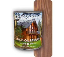 Масло для фасада Kraskovar Deco Oil Fasade Гранат 0,75 л 1236