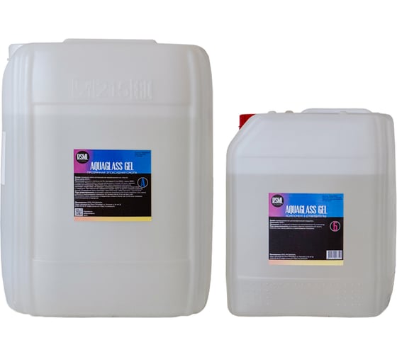 Универсальная эпоксидная смола для рисования РУ-СМОЛА AquaGlass GEL 15 кг AQgel15000 1