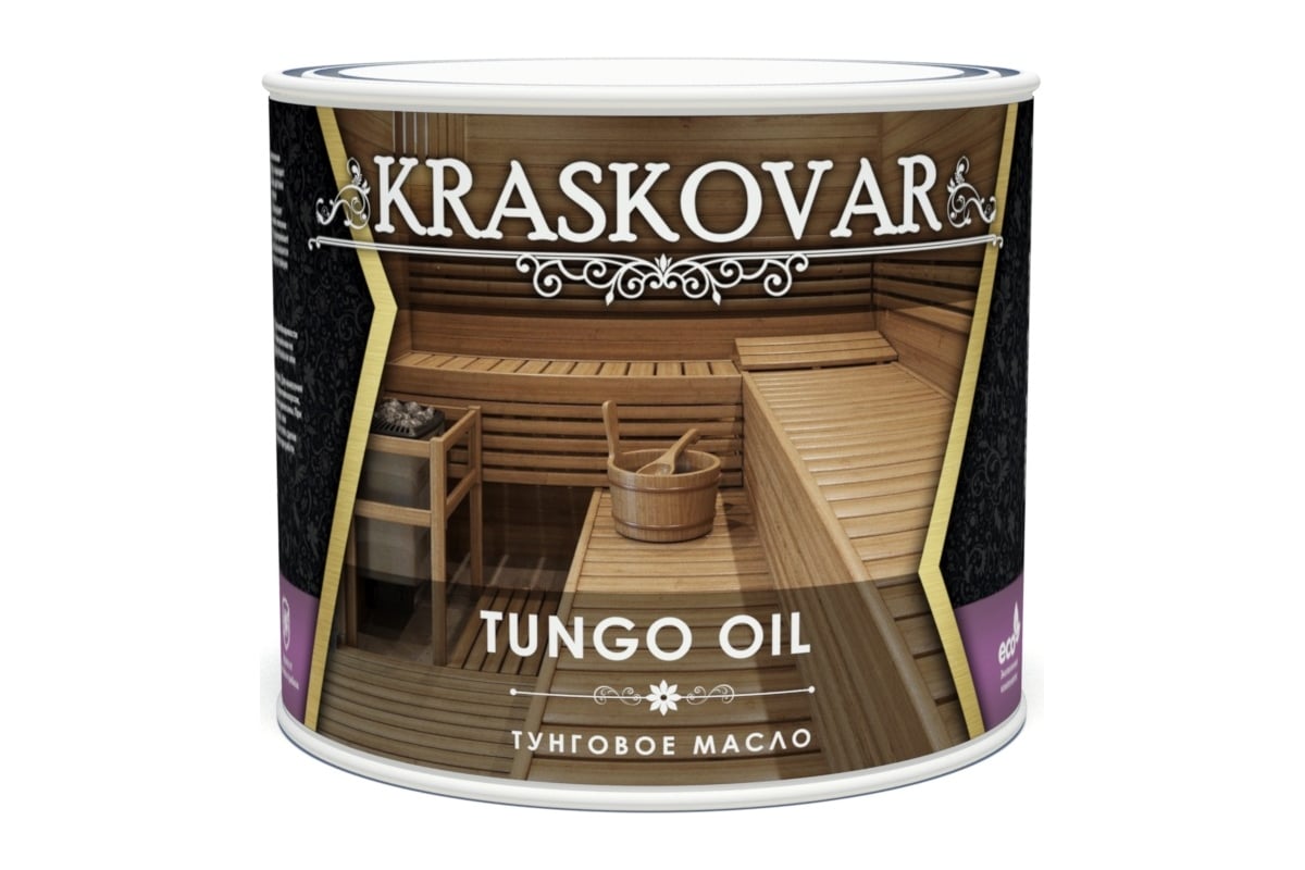  масло для древесины Kraskovar Tungo Oil 2,2 л 1248 - выгодная .