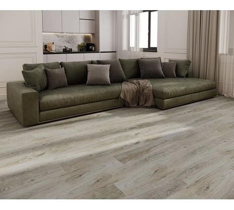 Виниловый ламинат SPC Novafloor, 2.16квм, водостойкий, 42 класс, Дуб Дуб пепельный, Россия Q-32 Дуб пепельный