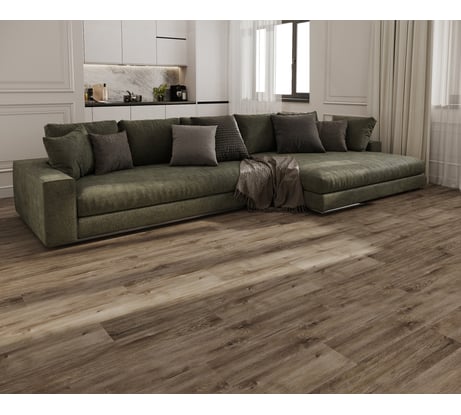 Виниловый ламинат SPC Novafloor, 2.16квм, водостойкий, 42 класс, Дуб романо, Россия Q-40 Дуб романо