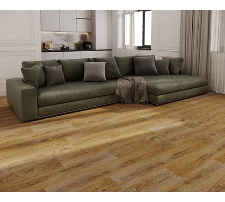 Виниловый ламинат SPC Novafloor, 2.16квм, водостойкий, 42 класс, Дуб тренд, Россия Q-43 Дуб тренд