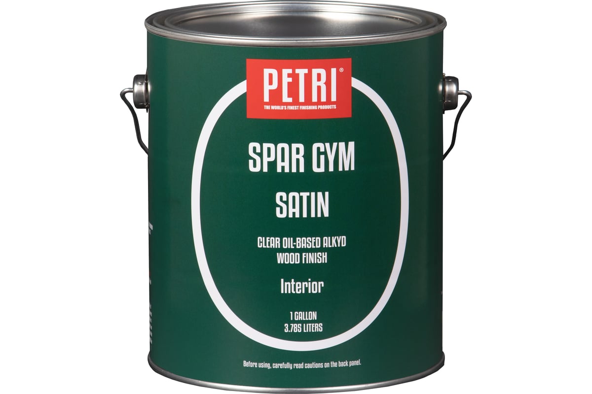 Алкидный лак для спортзалов Petri Spar Gym полуматовый PC23011 - выгодная  цена, отзывы, характеристики, фото - купить в Москве и РФ