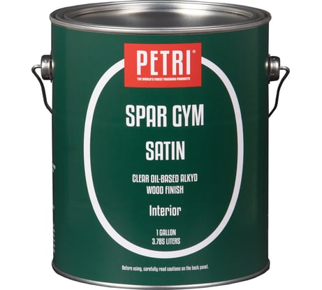 Алкидный лак для спортзалов Petri Spar Gym полуматовый PC23011