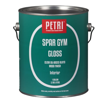 Алкидный лак для спортзалов Petri Spar Gym глянцевый PC2511101