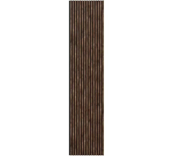 Акустические стеновые панели Cosca Decor 2750x600x19 мм, черный войлок, рейки МД 00-00074594