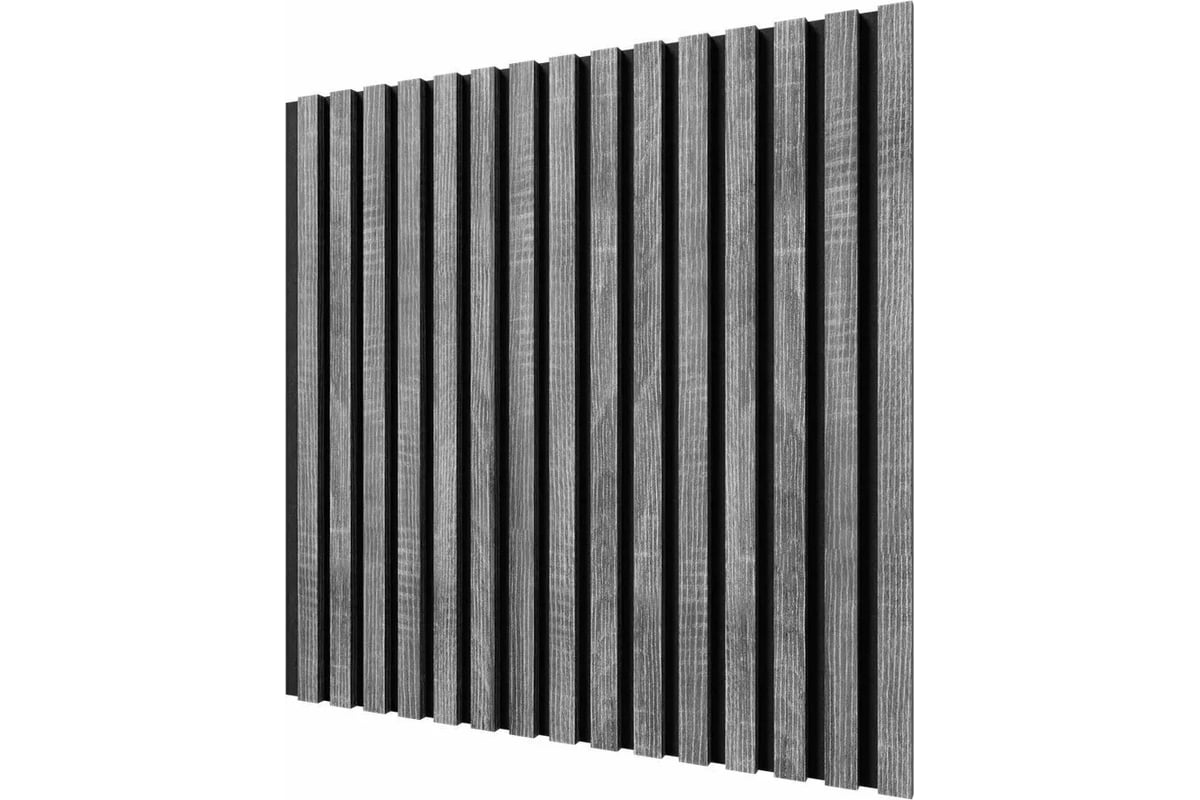 Акустические стеновые панели Cosca Decor 600x600x19 мм, черный войлок ...