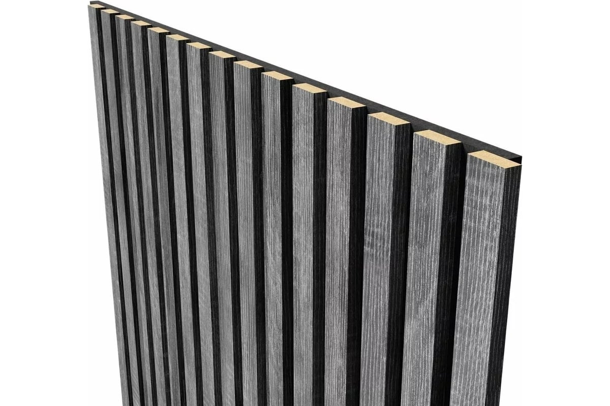 Акустические стеновые панели Cosca Decor 600x600x19 мм, черный войлок ...