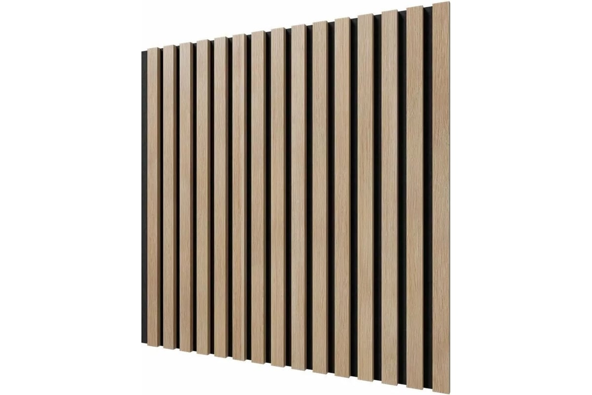 Акустические стеновые панели Cosca Decor 600x600x19 мм, черный войлок ...
