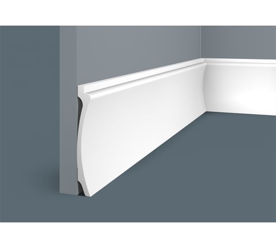 Плинтус Cosca Decor 112x15x2000 мм Экополимер PX04 00-00072306