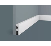 Плинтус Cosca Decor 60x19x2000 мм, экополимер PX051 Карниз и молдинг 00-00072058