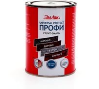 Грунт-эмаль Эмлак UNIVERSAL PROTECT-ПРОФИ, черный 1 кг 4607014470476