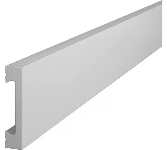 Плинтус Cosca Decor 65x15x2000 мм, SoftTouch, серый PX050-038 00-00072530 1