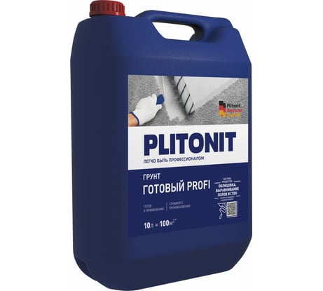 Акрилатный праймер для подготовки оснований PLITONIT Готовый Грунт-10 н002895