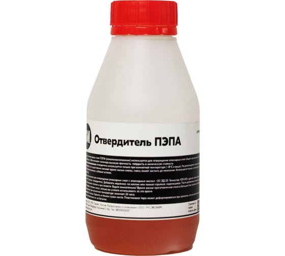 Отвердитель РУ-СМОЛА ПЭПА 100 г, для 1 кг смолы PEPA-100