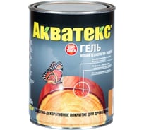 Гель для древесины Акватекс орегон 0,75 л 6 42537