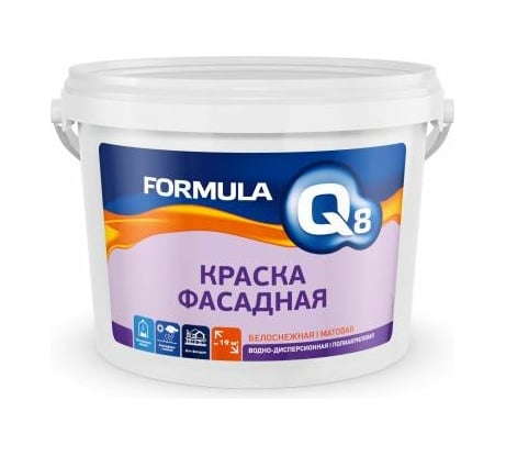 Фасадная в/д краска Престиж 3 кг 4 FORMULA Q8 50108