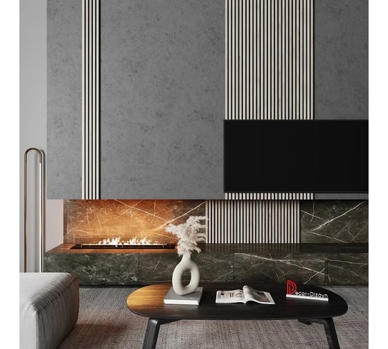 Панель стеновая Decor-Dizayn Грани ударопрочная, влагостойкая, цветная, под натуральную древесину 240x13xx3000 мм 916-65SH