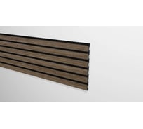 Панель стеновая Decor-Dizayn Грани ударопрочная, влагостойкая, цветная, под натуральную древесину 240x13xx3000 мм 916-66SH