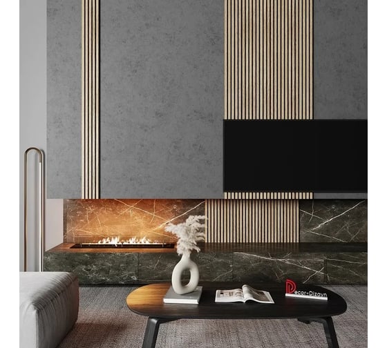 Панель стеновая Decor-Dizayn Грани ударопрочная, влагостойкая, цветная, под натуральную древесину 240x13xx3000 мм 916-64SH
