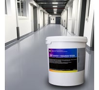 Эпоксидный наливной пол РУ-СМОЛА Технопол набор с кварцевым песком, 6,030 кг, серый SPOLGRYV-6