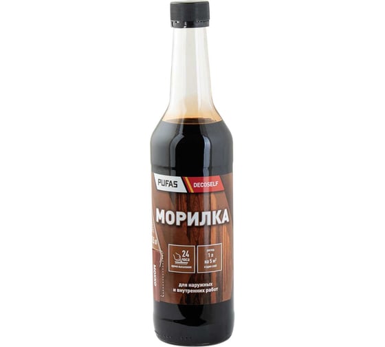 Неводная морилка Pufas мокко Decoself 0,5л тов-200260