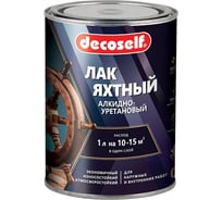 Яхтный лак Pufas полуматовый Decoself 0,8л тов-200136