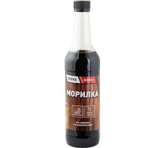 Неводная морилка Pufas дуб Decoself 0,5л тов-200255